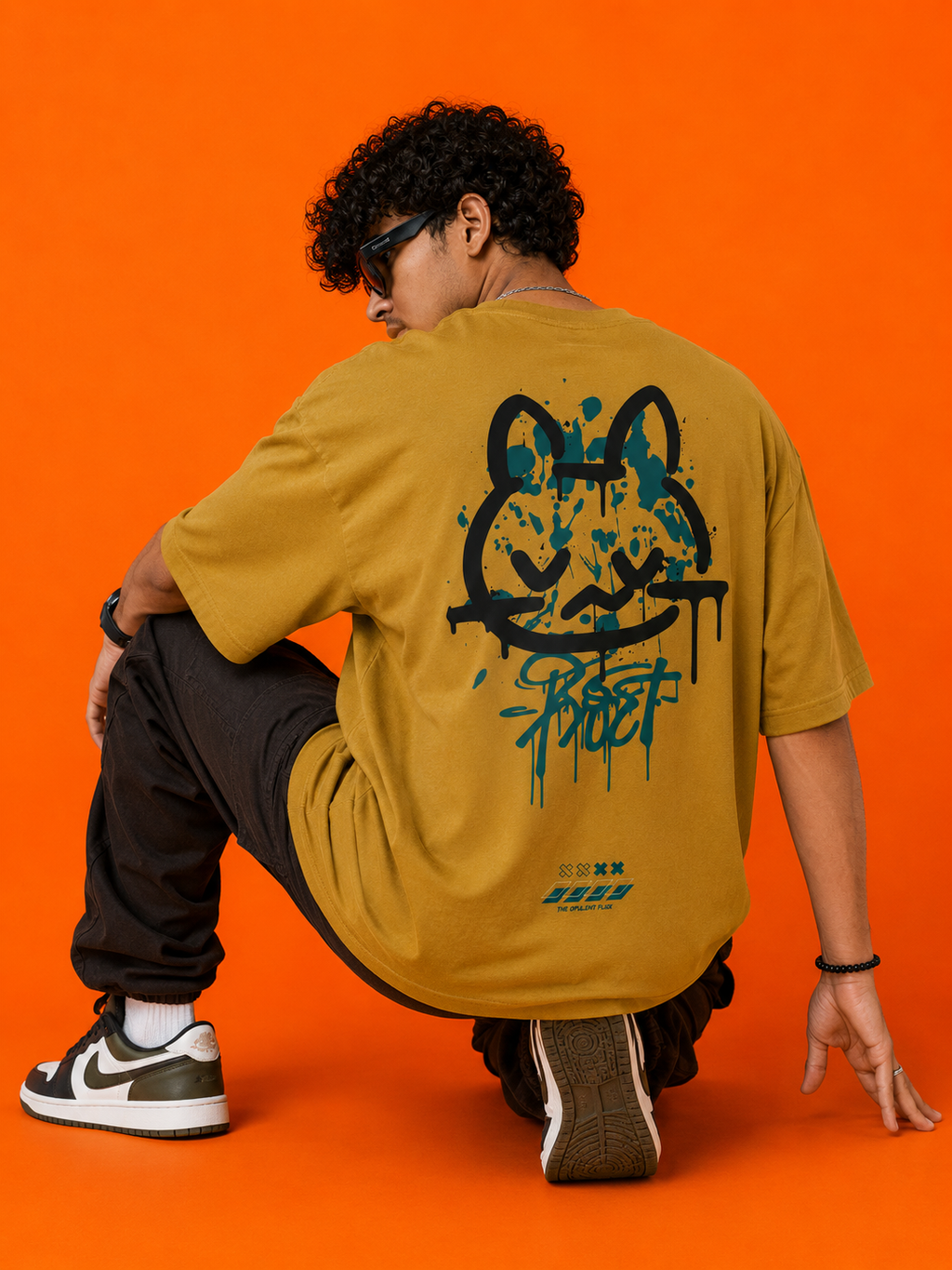 Graffiti Street Art Oversized T-Shirt