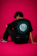 Good Vibes Oversized Streetwear T-Shirt