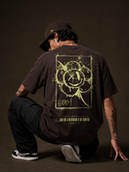 Abstract Flower Oversized Streetwear T-Shirt
