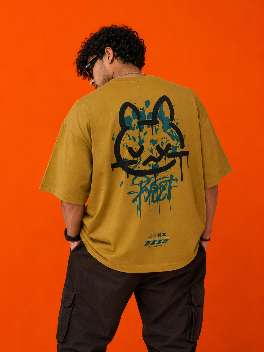 Graffiti Street Art Oversized T-Shirt