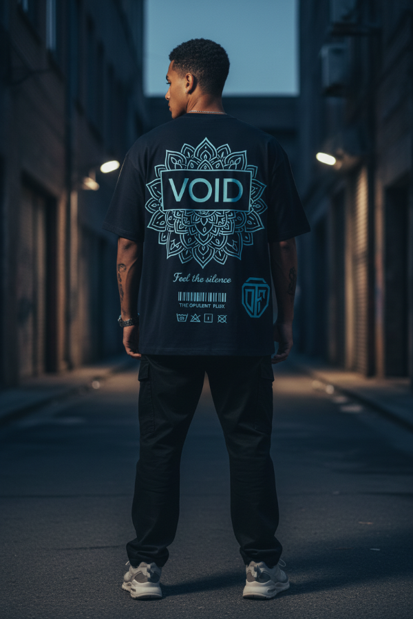 VOID Tee - Male Model Back Print